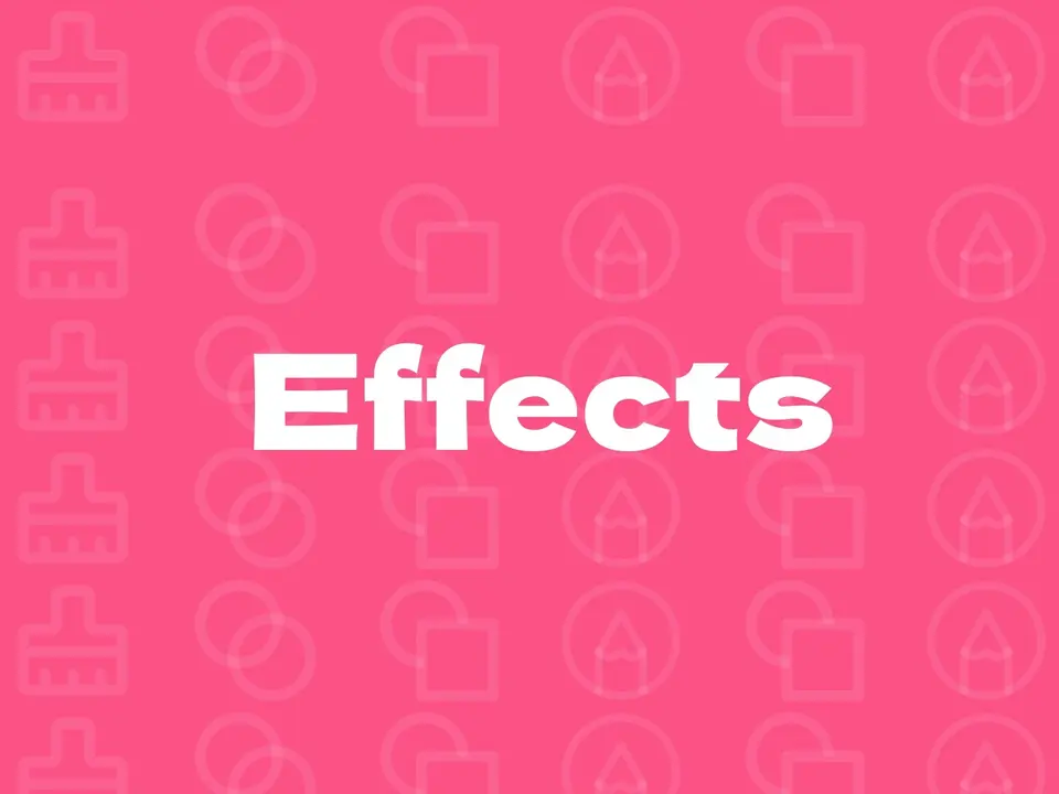 Screenshot of the Effects plugin for Framer