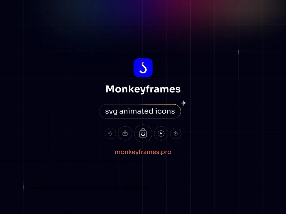 Screenshot of the Monkeyframes Pro plugin for Framer