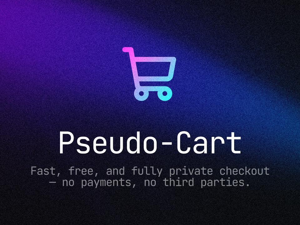 Screenshot of the Pseudo Cart plugin for Framer